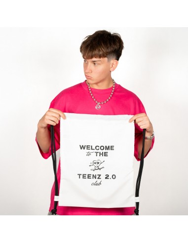 Teenz 2.0 Club Gym Bag (White)