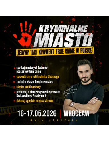 Kryminalne Miasto bilet jednodniowy...