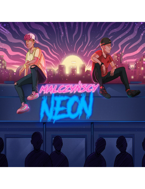 Neon CD z autografem