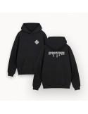 Wytrych Black on White Hoodie